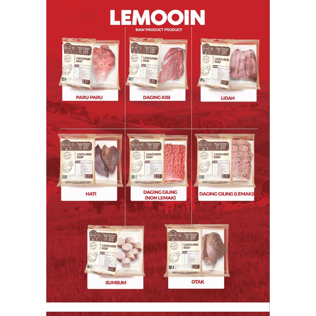 

Leg Bones / Tulang Kaki Sapi Grassfed Beef Lemooin | Leg Bone | Short Ribs Grassfed Beef Lemooin | Daging Sapi Sehat | Bone Broth | Kaldu | Daging Sapi Lokal | Grassfed Beef | Organic Grassfed Beef | Daging Sapi Organik | It's Superfood | Superfood Store