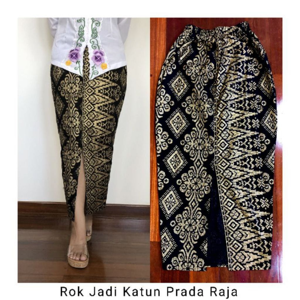 Rok Span Bawahan Kebaya Katun Prada