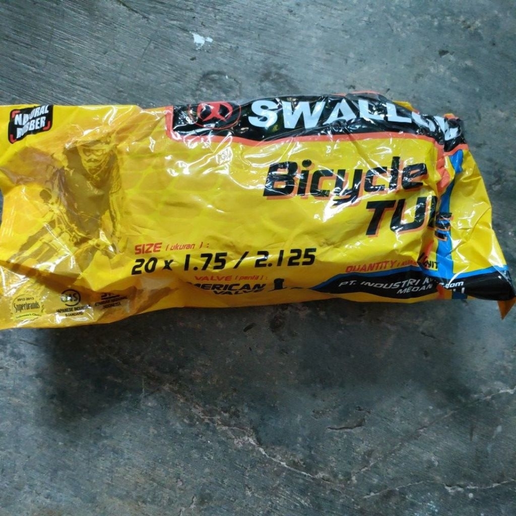 Ban Dalam Sepeda Swallow 20 x 1.75