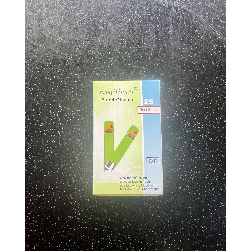 Strip Easy Touch Gula Darah - Isi 25 Strip | Tes Glukosa Darah EasyTouch GCU Akura