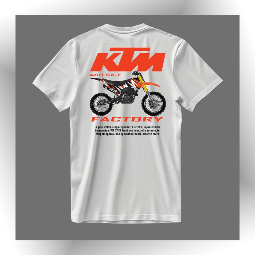 KAOS MOTOR KTM PRIA DISTRO MOTOR CROSS COD