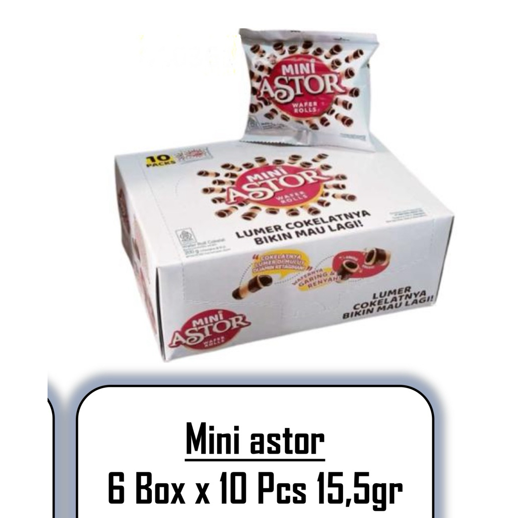 

Mini Astor Wafer Rolls Cokelat