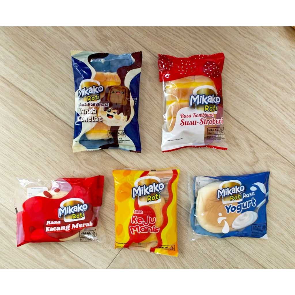 

Mikako Roti Murah Enak Lembut Viral 1karton isi 60pcs