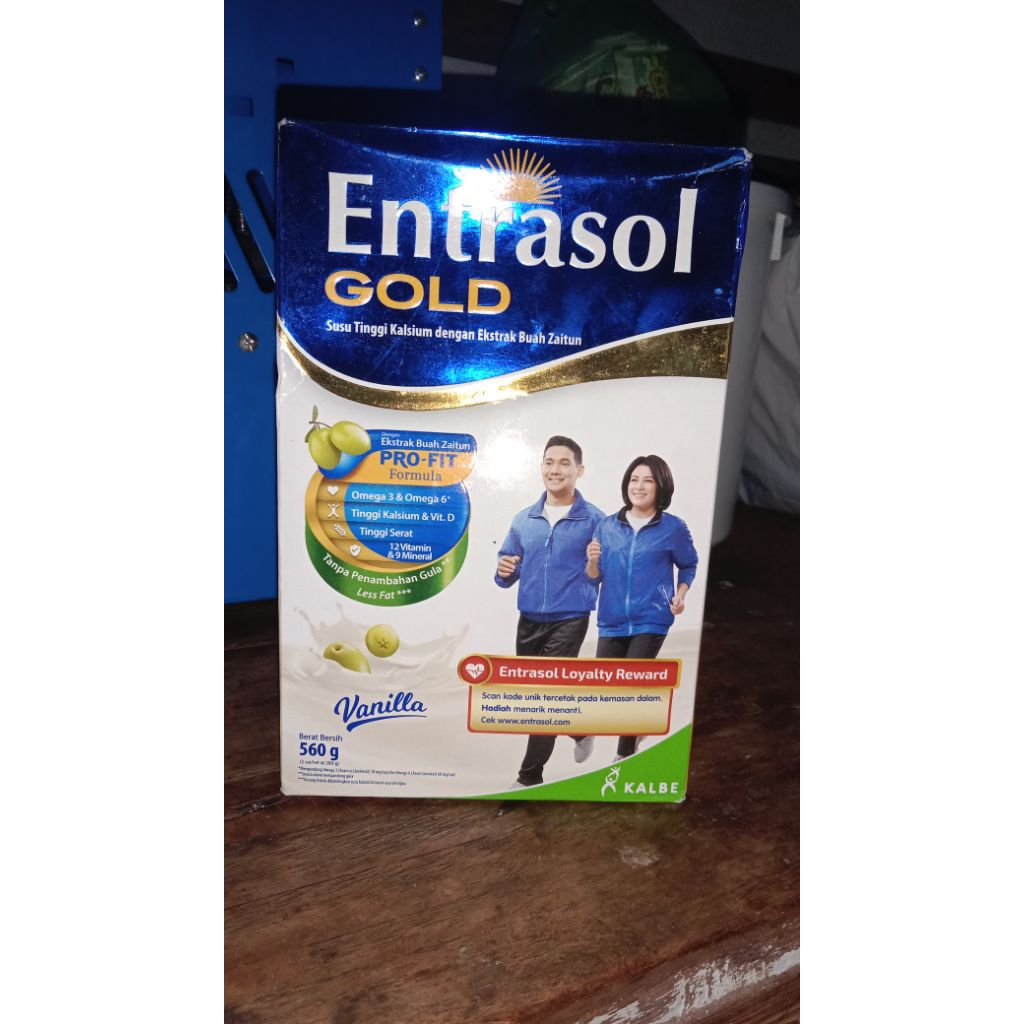

Entrasol Gold Vanila 560grm