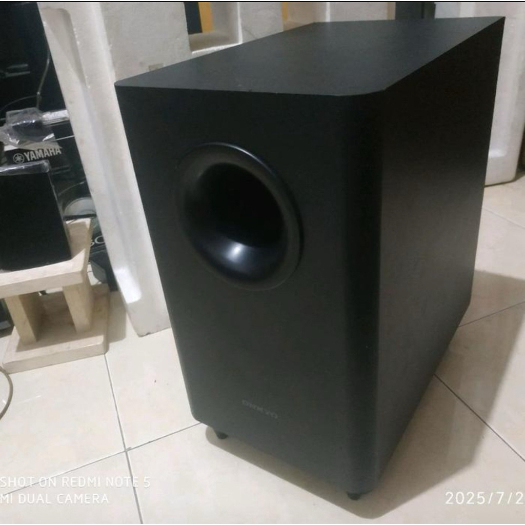 subwoofer onkyo skw 395 pasif
