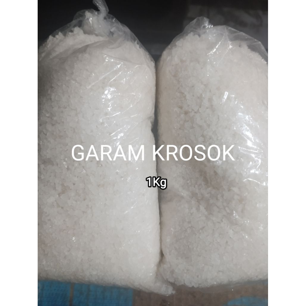 

[COD]Garam kasar/Garam krosok /Garam Laut Original Berkualitasb1Kg