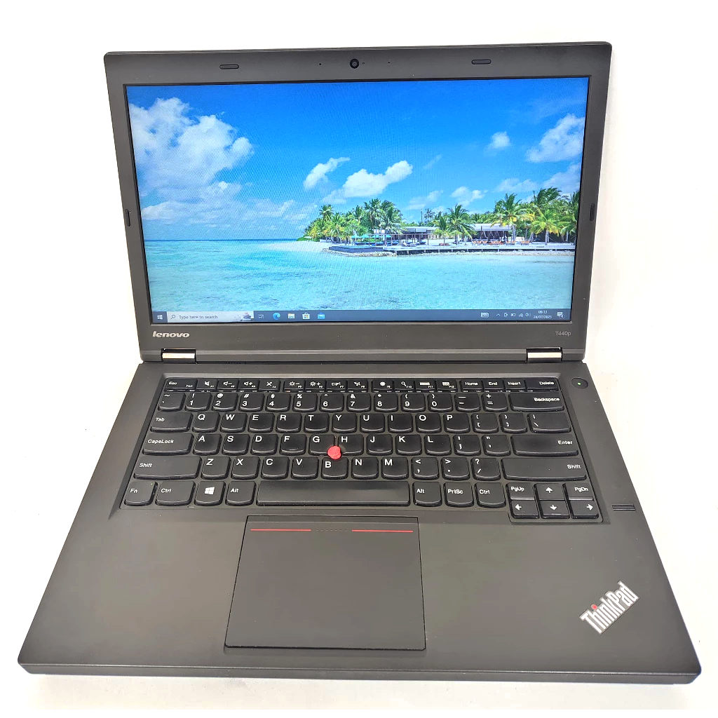 Lenovo Thinkpad T440P Laptop Core I7 Gen 4 RAM 8GB SSD 256GB Layar 14.0" inch