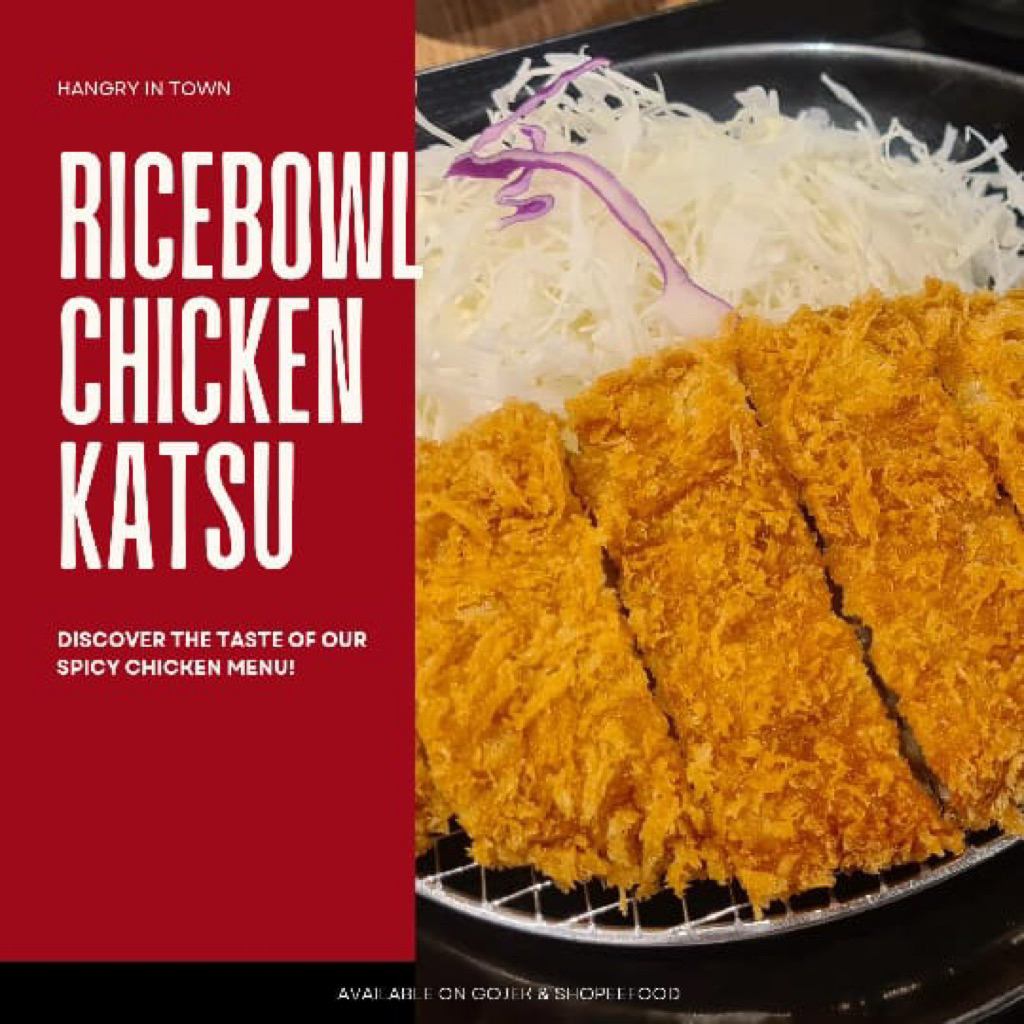 

Ricebowl Chicken Katsu