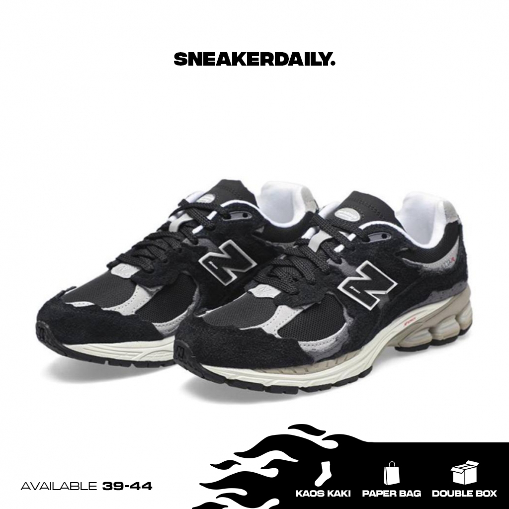 SNEAKERSDAILY NB 2002R Protection Pack Black Grey M2002RDJ