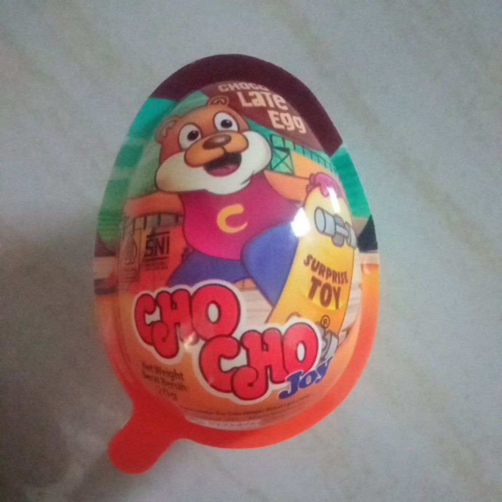 

Cho Cho Joy Chocolate Egg Surprise Toy 20gr