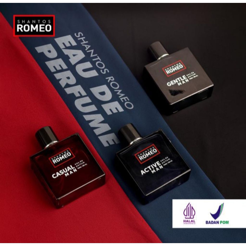 shantos romeo eau de parfume 100 ml parfum pria