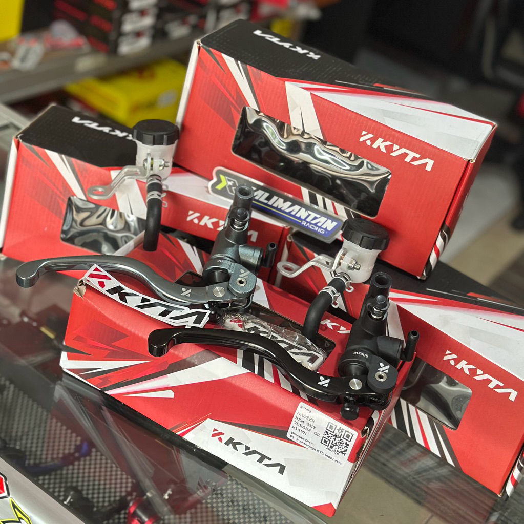 MASTER REM KTC KYTACO RADIAL 7NB ORIGINAL GREY & BLACK RACING KOMPETISI