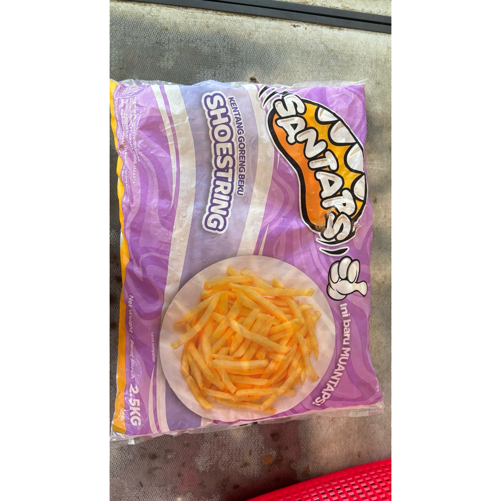 

Kentang SANTAPS Shoestring 2,5kg