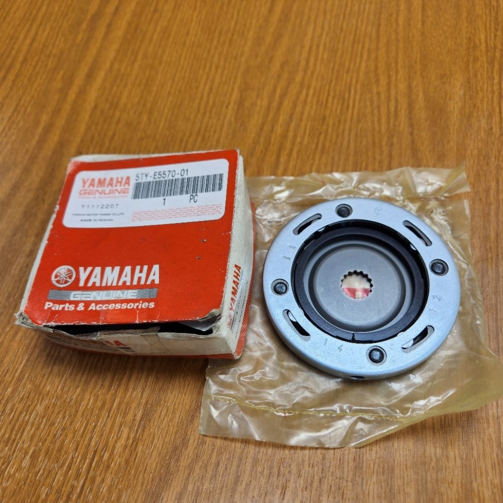 stater clutch assy one way pelor stater yamaha nouvo z lele mio sporty karbu lama kode part 5ty - E5