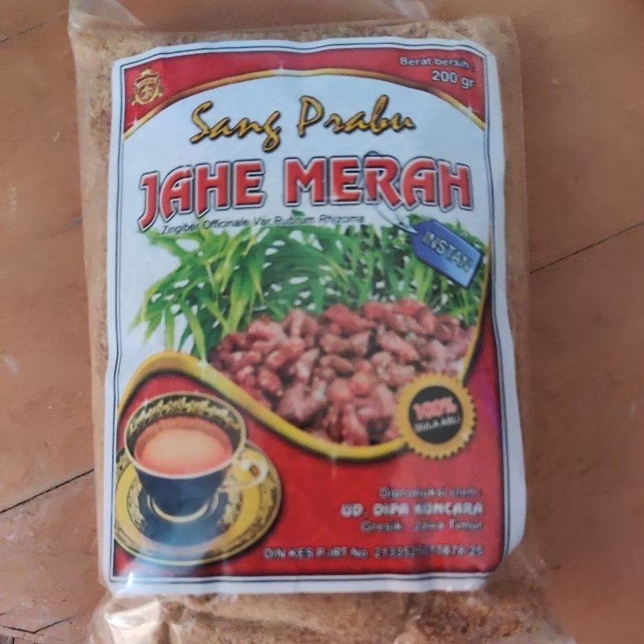 

Jahe merah instan sang prabu 200gr