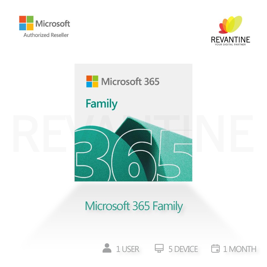 Microsoft Office 365 Family 1 User 5 Device 1 Bulan | 3 Bulan | 6 Bulan