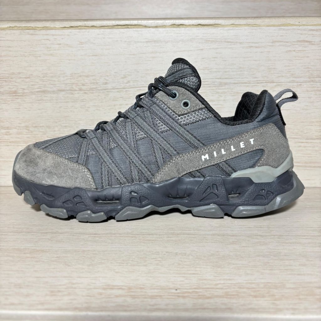 SEPATU OUTDOOR TREKKING HIKING & RUNNING MILLET SECOND ORIGINAL  [ MURAH ]