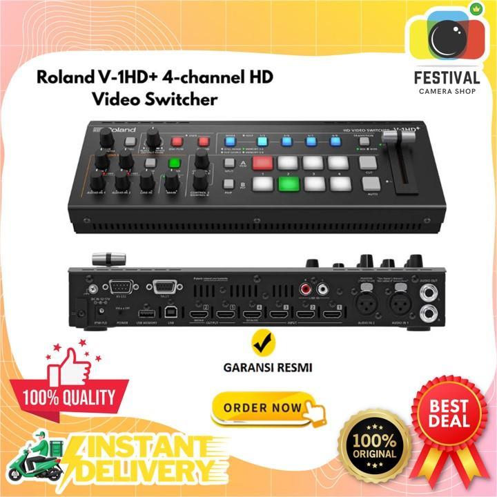 Roland V-1HD+ 4 channel HD Video Switcher HD Ultimate Compact Video Switcher