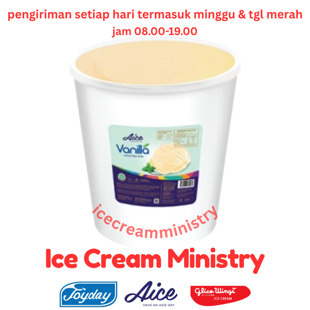 

Aice Vanilla Bucket / Emberan 8 Liter