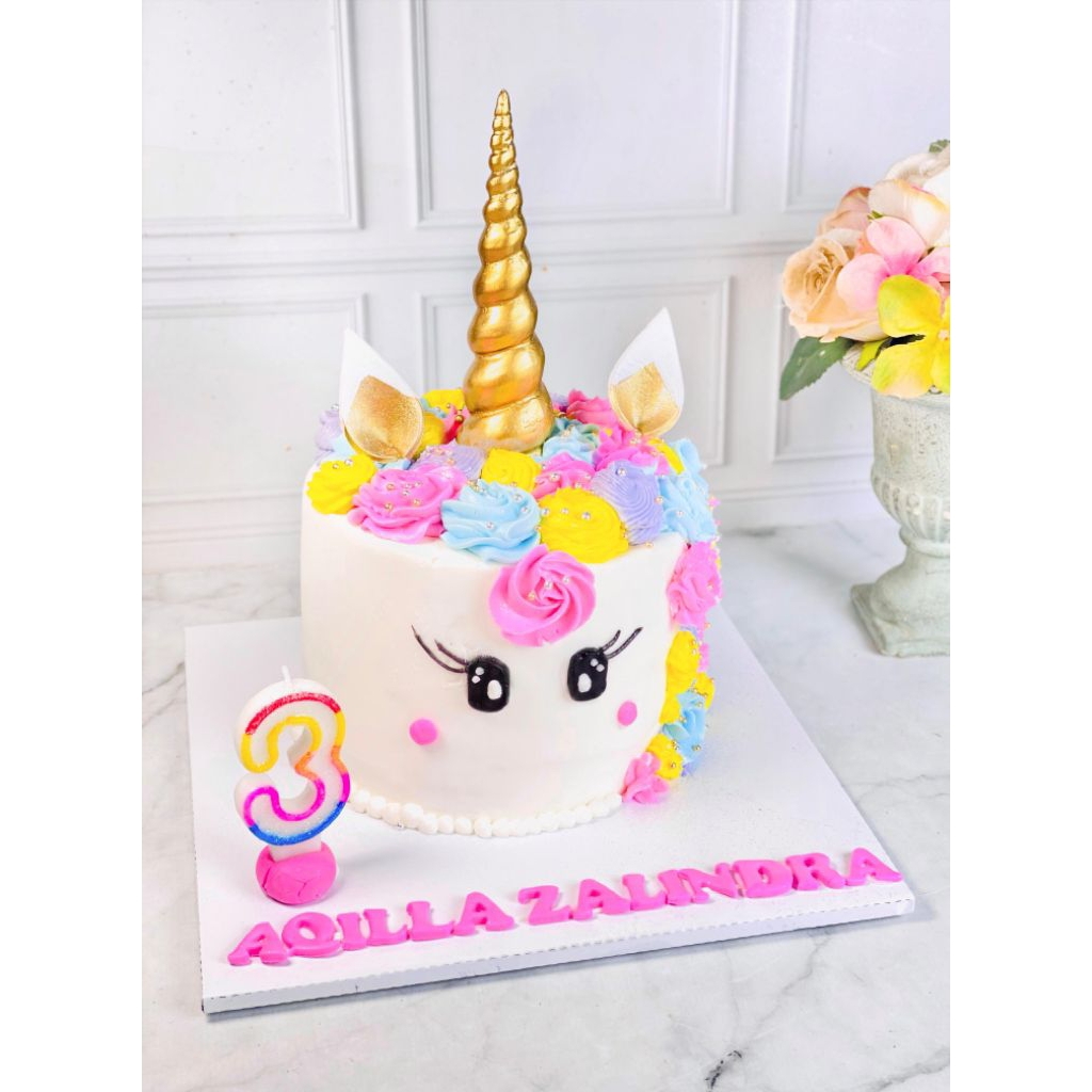 

cake ulang tahun/birthday unicorn