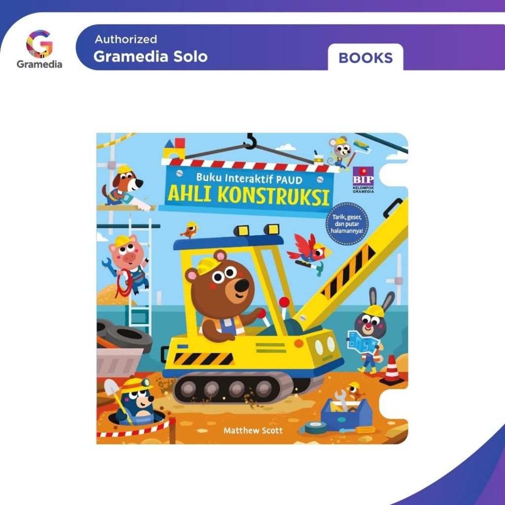 Gramedia-Buku Interaktif PAUD: Ahli konstruksi