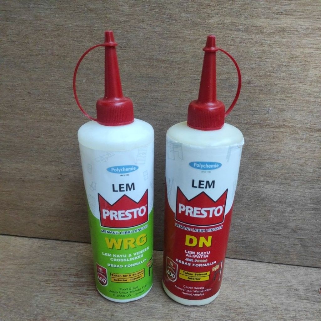 Lem Kayu putih PRESTO DN dan WRG