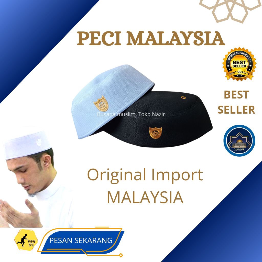 Songkok Peci Malaysia Songkok Malaysia ORIGINAL IMPORT MALAYSIA