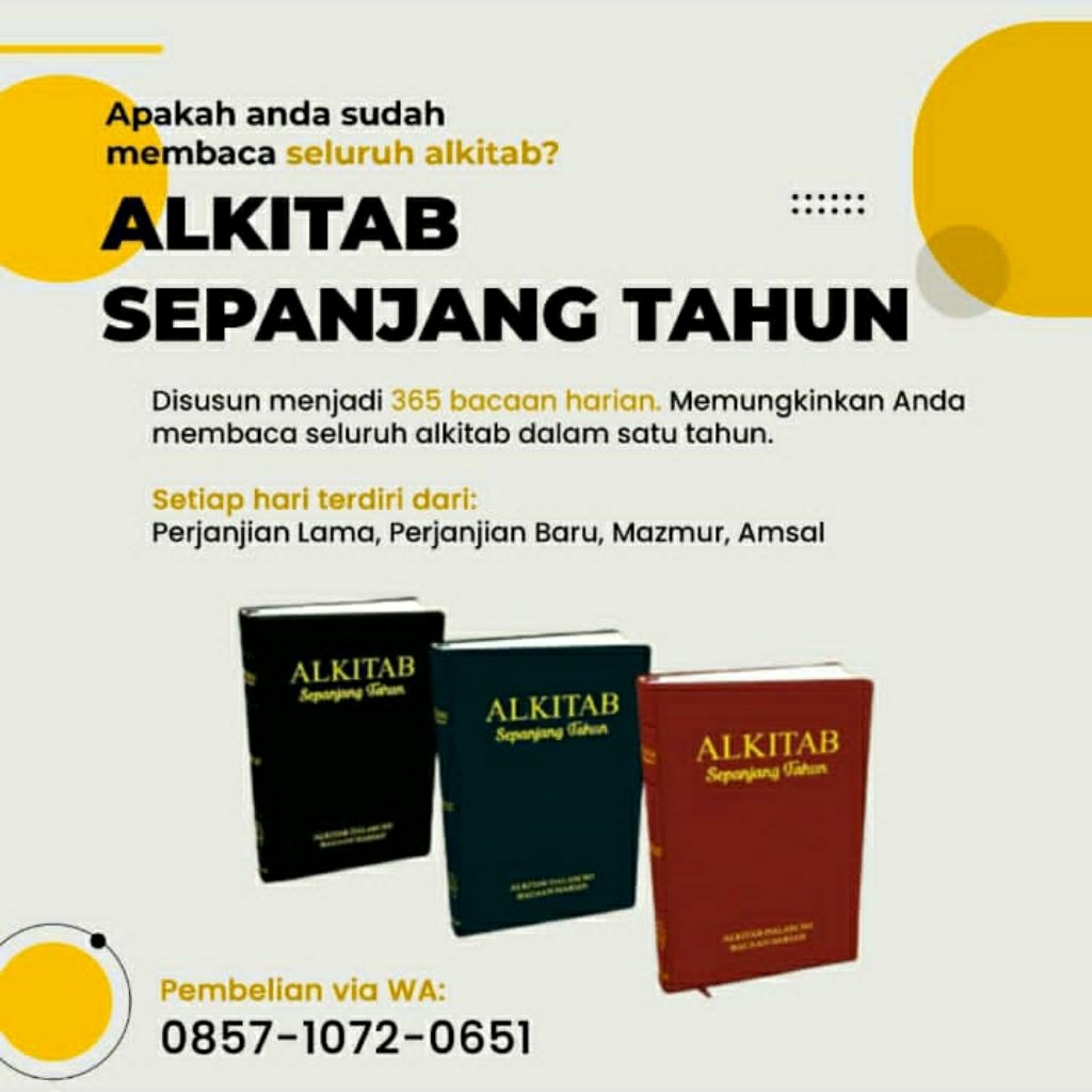 Alkitab sepanjang tahun