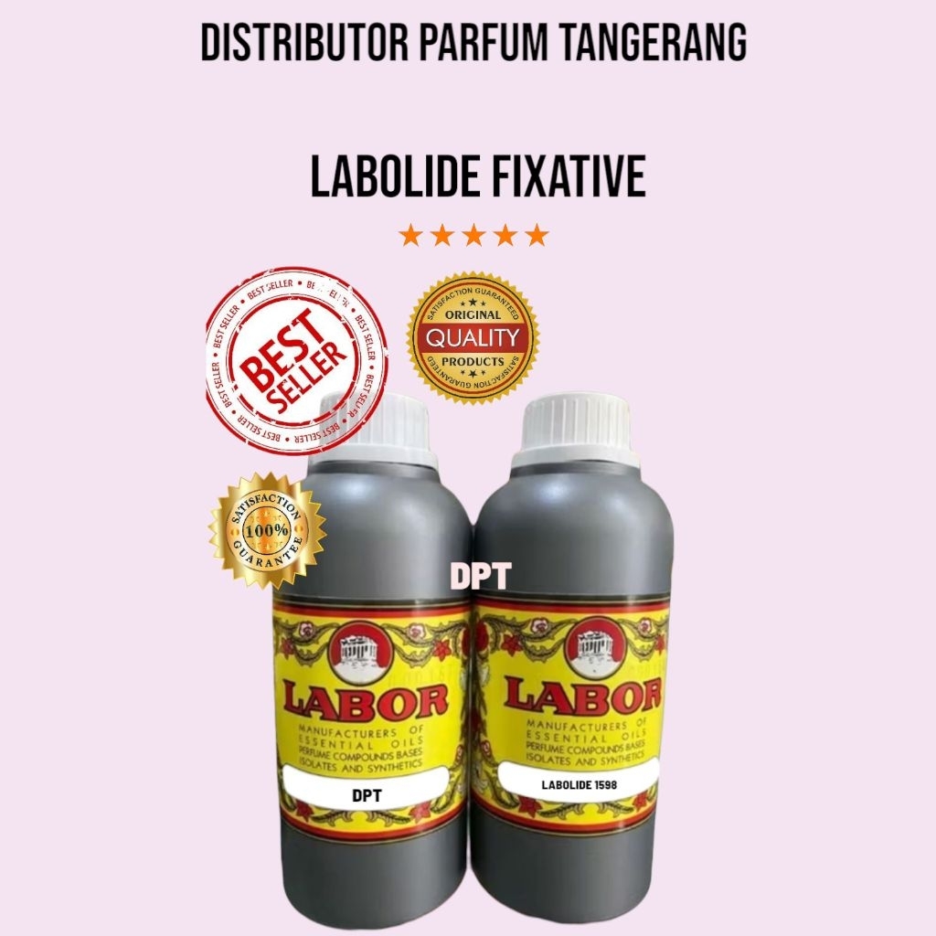 LABOLIDE 1598 // FIXATIVE BY LABOR SEGEL PABRIK 500 ML BIBIT PARFUM.