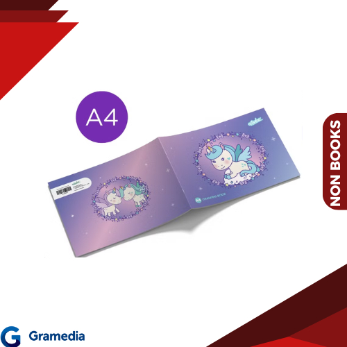 

Gramedia Medan - Estudee Drawing Book A4 K Unicorn
