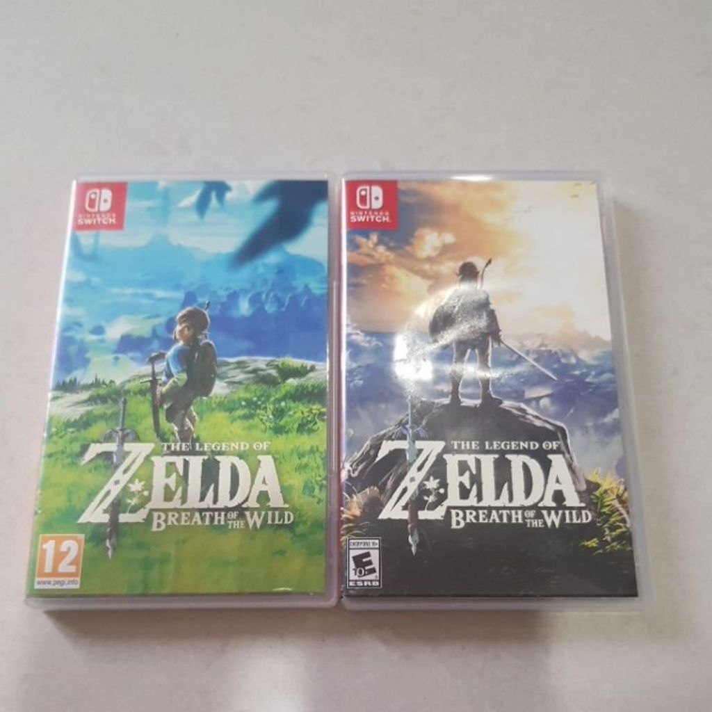 Game Nintendo Switch The Legend of Zelda Breath of the Wild Original second