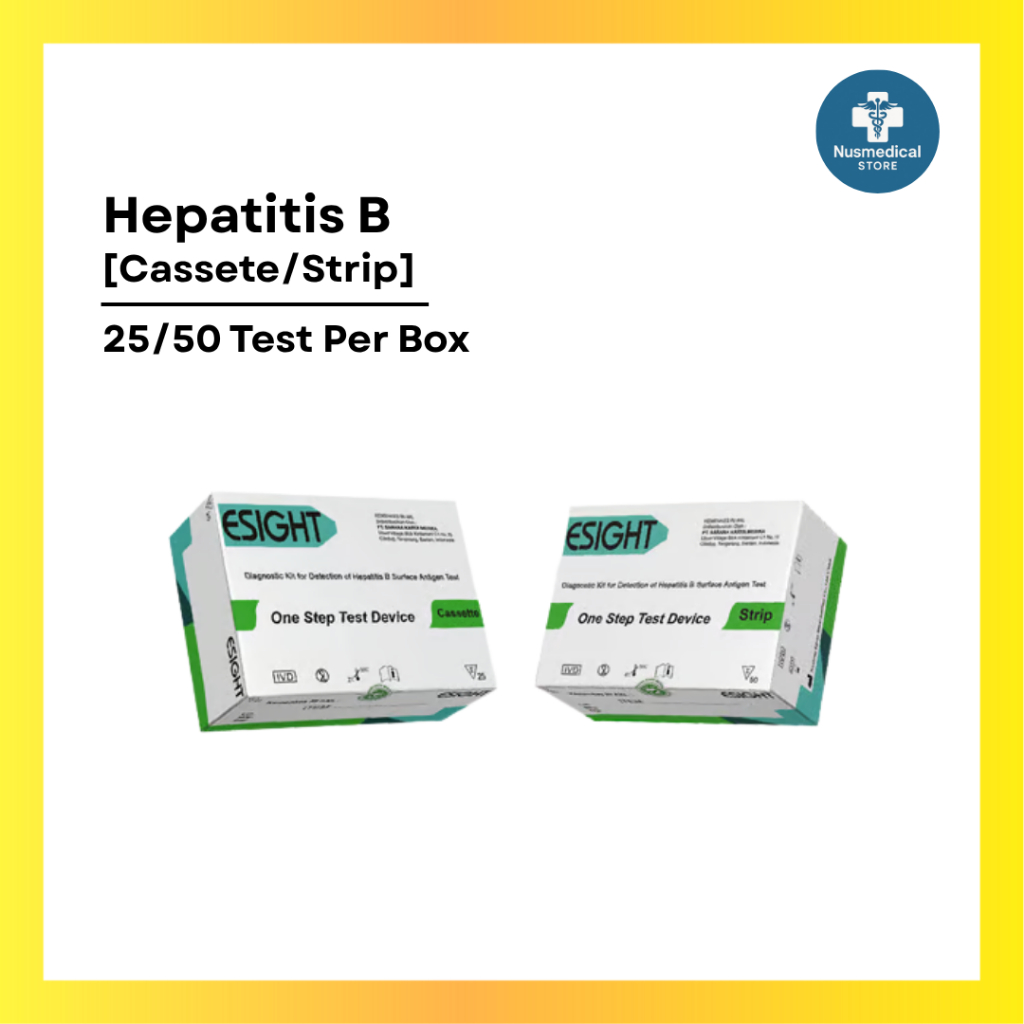 HEPATITIS B Cassette, ALAT TES HEPATITIS B ESIGHT
