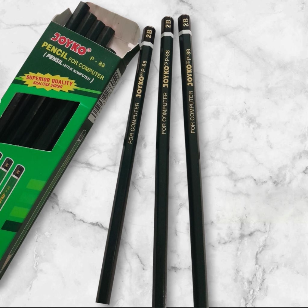 

pensil 2B merk joyko p 88 1 pak isi 12 pcs