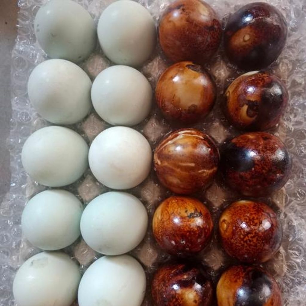 

[PAKET MIX ISI 10 BUTIR]10 Telur Asin Bakar dan Rebus, Masir dan Berminyak, beromega tinggi