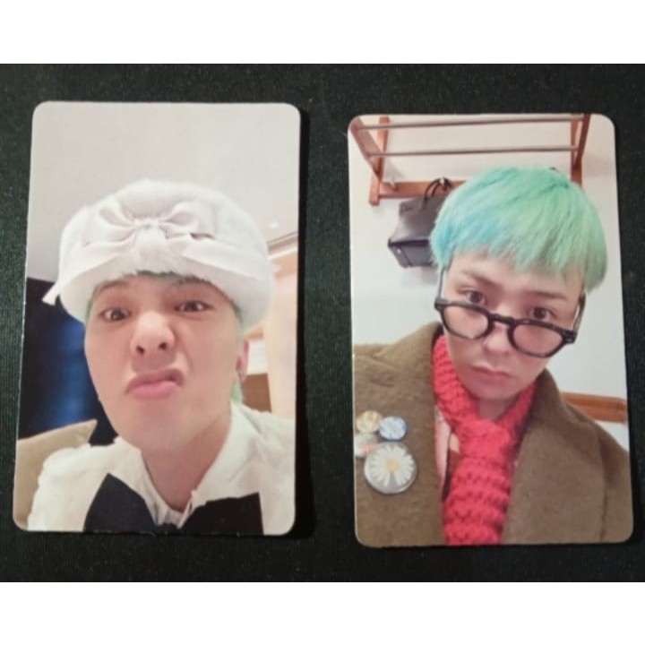 [Must Have Item] PC G-dragon Photocard Gdragon Bigbang G dragon World Tour in Jakarta Official