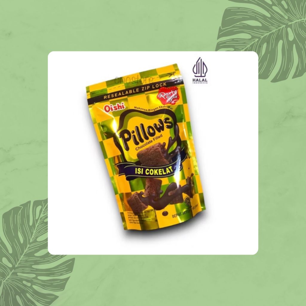 

Oishi Pillows Rasa Coklat 100gr