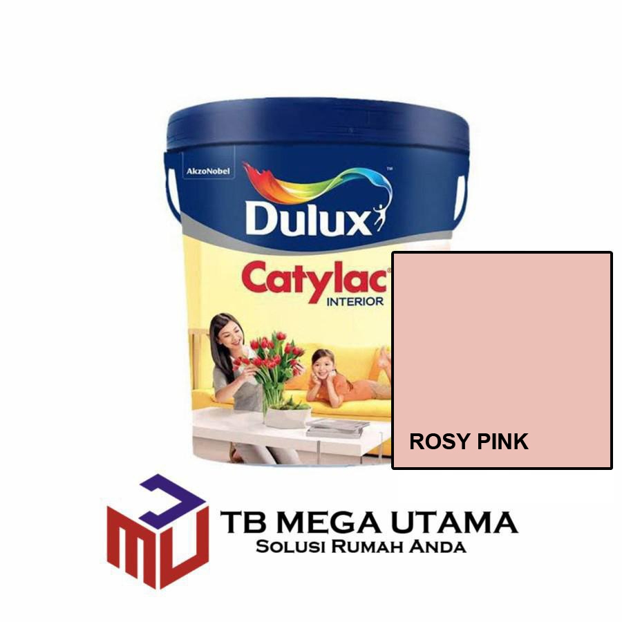 Dulux Catylac Interior Rosy Pink 5 Kg | Cat Decorative Tembok Interior