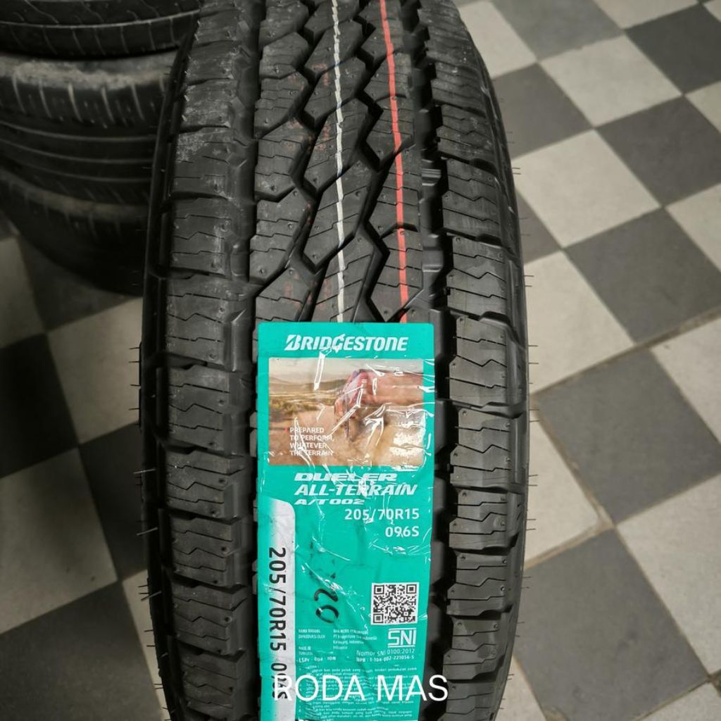 Ban Bridgestone Dueler AT002 205/70 R15 (Ban Hilux)