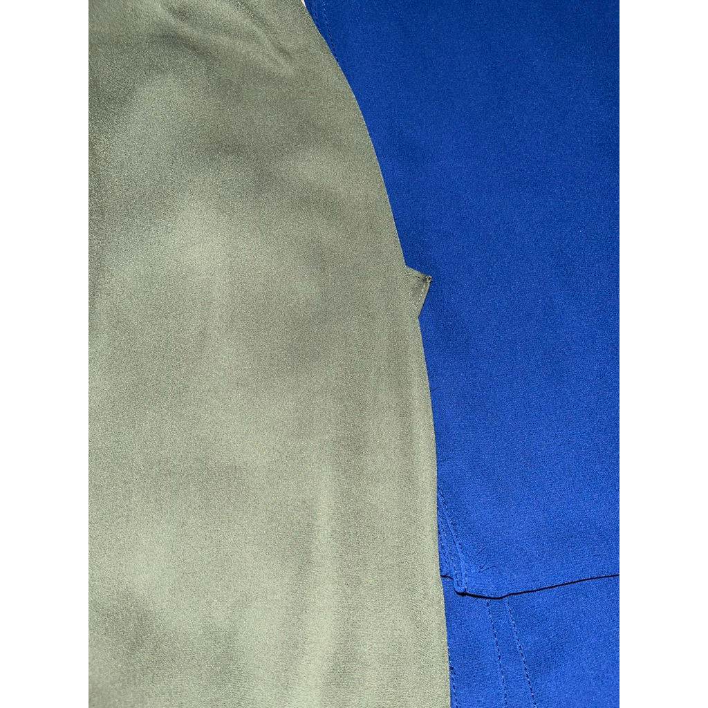 pashmina ceruty devotion (lafiye) dan ceruty biru dongker (bukan lafiye)