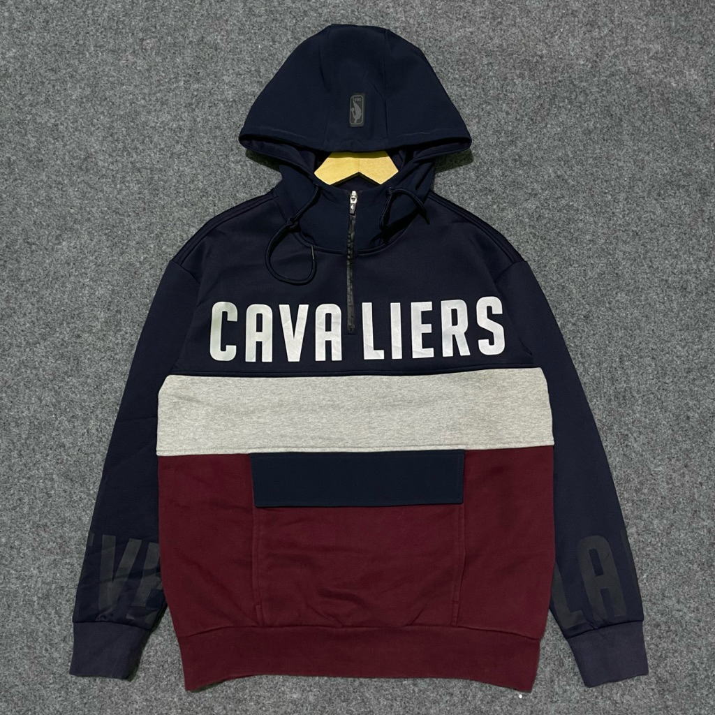 Hoodie halfzip NBA cavaliers second