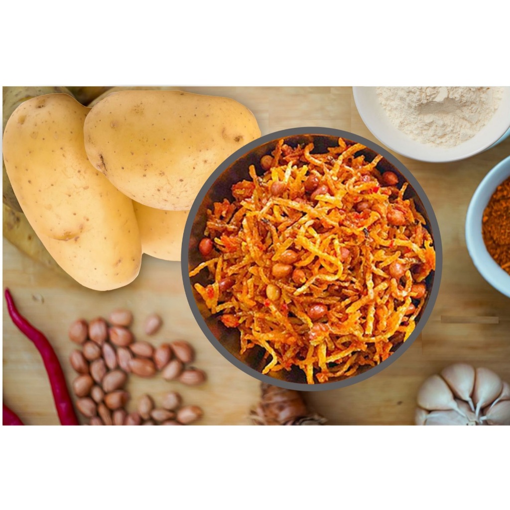 

Kentang mustofa teri kacang 250gr