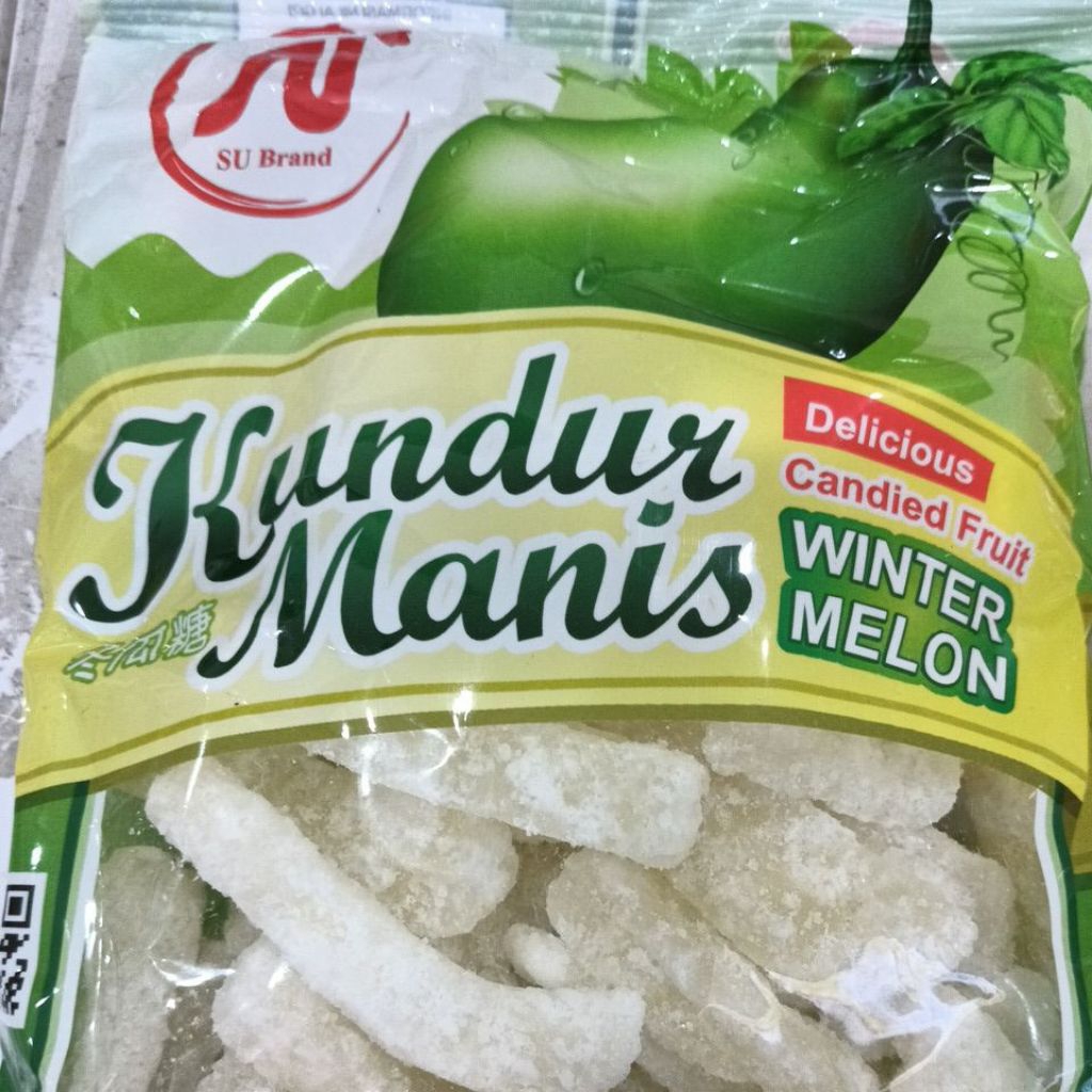 

250gram winter melon, tangkue, gula kundur, dong gua, manisan buah kundur kering