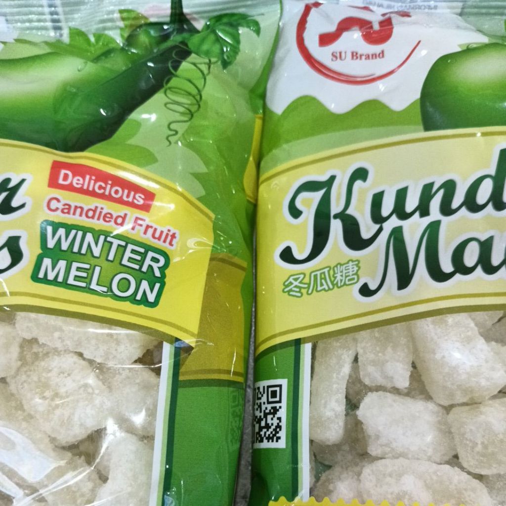 

250gr manisan buah kundur kering, tang kue, gula kundur, dong gua