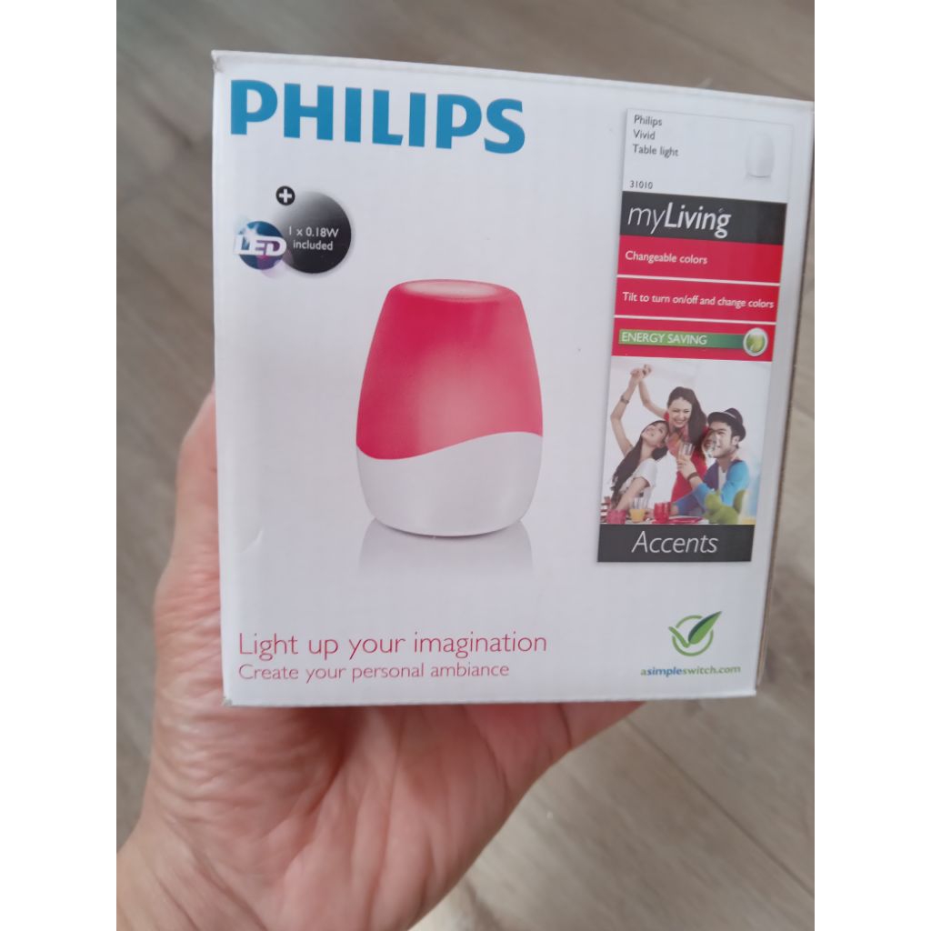 LAMPU LED PHILIPS HIAS MEJA ( WARNA - WARNI )
