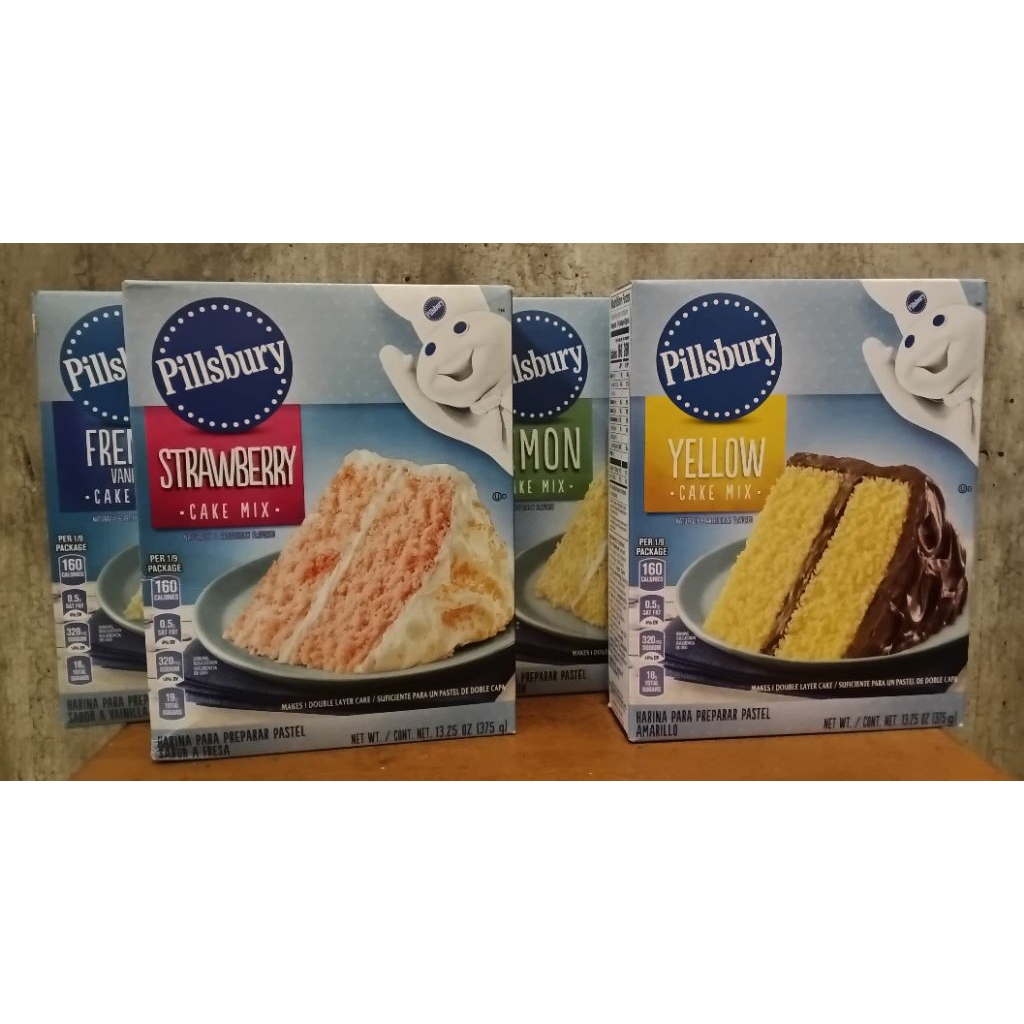 

pillsbury cake mix 13,25oz / 375gr