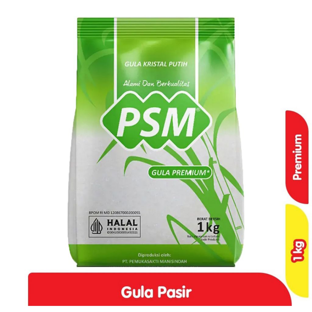 

PSM Gula Pasir kristal Putih Premium 1 Kg