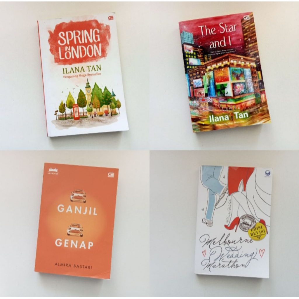 

PRELOVED BUKU/NOVEL (IND)