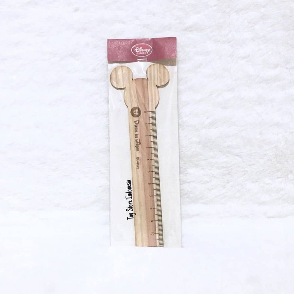 

ORIGINAL DISNEY MICKEY MOUSE RULER 11CM PENGGARIS KAYU KECIL PENDEK ALAT TULIS SEKOLAH ANAK - Toy Store Indonesia