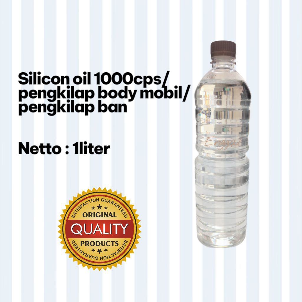 silicon oil 1000cps/pengkilap body mobil/pengkilap ban @1liter