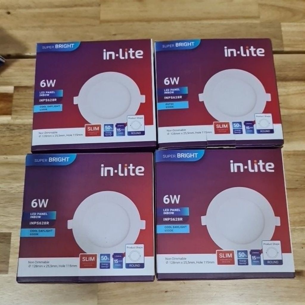 Lampu Downlight IN-LITE INPS628R 6 watt